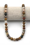 Ocean Jasper  ( A Kalite ) Doğaltaş Dizi 10 mm Küre Kesim