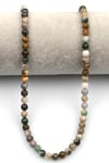 Ocean Jasper (A Kalite) Doğaltaş Dizi 6 mm Küre Kesim