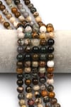 Ocean Jasper (A Kalite) Doğaltaş Dizi 8 mm Küre Kesim