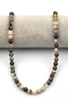 Ocean Jasper  (A Kalite ) Doğaltaş Dizi 8 mm Küre Kesim