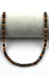 Ocean Jasper Doğal Taş Dizi 6 mm Küre Kesim