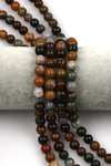 Ocean Jasper Doğal Taş Dizi 8 mm Küre Kesim