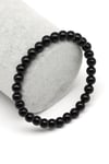 Oniks Doğal Taş Bileklik 6 mm Küre Kesim - BLK-2300