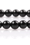 Oniks Doğal Taş Bileklik 6 mm Küre Kesim