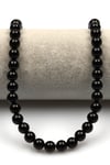Oniks  Doğal Taş Dizi 8 mm Küre Kesim - DZ-1073