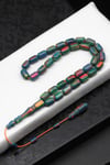 Opal Tesbih 6 x 10 mm Kapsül Kesim - T-1632