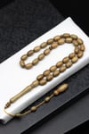Pelesenk Ağacı Tesbih 8 x 12 mm Beyzi Kesim - T-1870