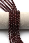 Pembe Garnet (A Kalite) Doğaltaş Dizi 6 mm Küre Kesim