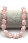 Pembe Kuvars Doğal Taş Dizi 11 x 14 mm Özel Kesim - DZ-0872