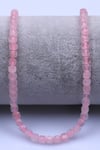 Pembe Kuvars Doğal Taş Dizi 4 mm Küp Kesim - DZ-1516