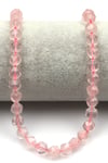 Pembe Kuvars Doğal Taş Dizi 8 mm Hexagonel Kesim - DZ-0823