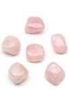 Pembe Kuvars Doğal Taş Tamburlanmış Parça - Tımbıl - TMB-0188