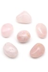 Pembe Kuvars Doğal Taş Tamburlanmış Parça - Tımbıl - TMB-0179