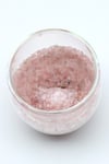 Pembe Kuvars Doğal Taşlı Çift Cidarlı Bardak 300 ml