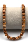 Picture Jasper Doğal Taş Dizi 6 mm Küp Kesim - DZ-1159