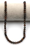 Pietersite (A Kalite) Doğal Taş Dizi 6 mm Küre Kesim