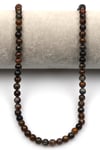 Pietersite (A Kalite) Doğal Taş Dizi 6 mm Küre Kesim