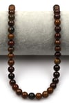 Pietersite Doğal Taş Dizi 8 mm Küre Kesim