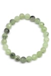 Prehnite Doğal Taş Bileklik 8 mm Fasetli Küre Kesim - BLK-2203