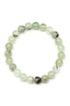 Prehnite Doğal Taş Bileklik 8 mm Küre Kesim