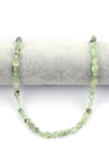 Prehnite Doğal Taş Dizi 5 x 10 mm Mercimek Kesim