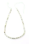 Prehnite Doğal Taş Dizi 6 mm Küre Kesim