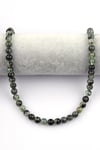 Prehnite Doğal Taş Dizi 8 mm Küre Kesim