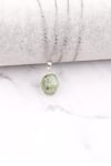 Prehnite Doğal Taş Kolye