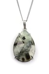 Prehnite Doğal Taş Kolye