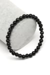Rainbow Obsidyen Doğal Taş Bileklik 6 mm Küre Kesim - BLK-2296
