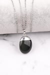 Rainbow Obsidyen Doğal Taş Kolye