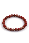 Red Jasper Doğal Taş Bileklik 6mm Küre Kesim