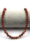 Red Jasper Doğal Taş Dizi 6 mm Küre Kesim