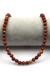 Red Jasper Doğal Taş Dizi 6 mm Küre Kesim