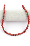 Red Jasper Doğal Taş Dizi 8 mm Küre Kesim