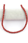 Red Jasper Doğal Taş Dizi 8 mm Küre Kesim