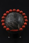 Red Jasper Doğal Taş Makrome Örme Bileklik