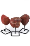 Red Jasper Doğal Taş Standlı Parça