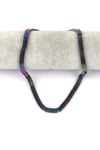 Renkli Hematit Doğal Taş Dizi 7 x 1 mm W Kesim