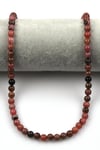 Rodonit ( A Kalite ) Doğal Taş Dizi 6 mm Küre Kesim