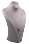 Ruby İn Zoisite – Anyolit Doğal Taş 925 Ayar Gümüş Kolye
