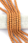 Rudraksha Tohumu Dizi 7 x 9 mm Rondel Kesim