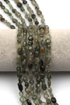 Rutil Kuvars Doğal Taş Dizi 7 x 10 mm Mercimek Kesim - DZ-1259
