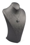 Rutil Kuvars Doğal Taş Gümüş Renkli Kolye