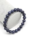Safir Doğal Taş Bileklik 9 mm Küre Kesim - BLK-2092