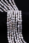 Sakız İnci Doğal Taş Dizi 6 x 8 mm Özel Kesim - DZ-1394