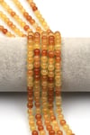 Sarı Kalsit (A Kalite) Doğal Taş Dizi 6 mm Küre Kesim - DZ-1048