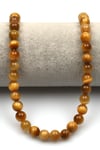 Sarı Kaplan Gözü (AA Kalite) Doğal Taş Dizi 8 mm Küre Kesim - DZ-0976