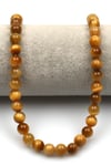 Sarı Kaplan Gözü (AA Kalite) Doğal Taş Dizi 8 mm Küre Kesim - DZ-0976