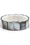 Sedef Doğal Taş Bileklik 13 x 18 mm Özel Kesim